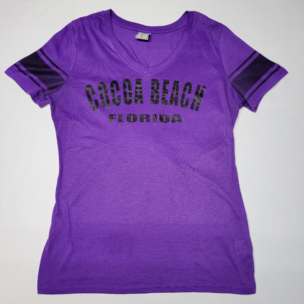 Exist Miami Women's XL Jersey Style V-Neck